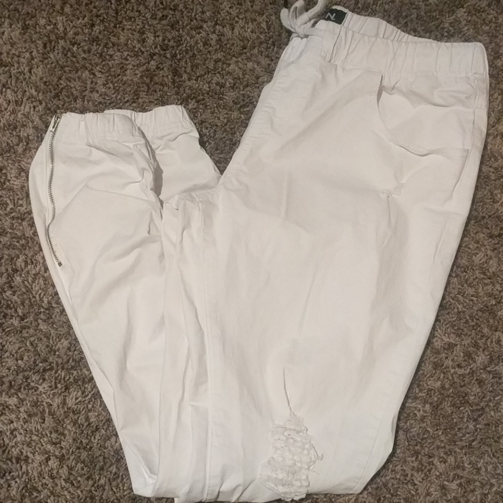 Carbon Ripped Mens Joggers from Rue 21